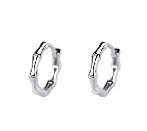 フープピアス レディース シンプル シルバーカラー 小ぶり 上品 アクセサリー